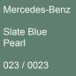 Preview: Mercedes-Benz, Slate Blue Pearl, 023 / 0023.